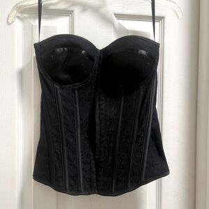 S Black Corset